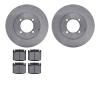 6502-67115 Brake Rotors w/5000 Advanced Brake Pads Kit, 1975-1982 Infiniti/Nissan, Position: Front - image 1