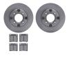 6502-67118 Brake Rotors w/5000 Advanced Brake Pads Kit, 1976-1982 Infiniti/Nissan, Position: Front - image 1