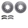 6502-67510 Brake Rotors w/5000 Advanced Brake Pads Kit, 2012-2021 Infiniti/Nissan, Position: Front - image 1