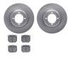 6502-76141 Brake Rotors w/5000 Advanced Brake Pads Kit, 1972-1982 Lexus/Toyota/Scion, Position: Front - image 1