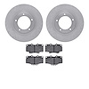 6502-76552 Brake Rotors w/5000 Advanced Brake Pads Kit, 2004-2008 Lexus/Toyota/Scion, Position: Front - image 1