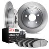 6502-92049 Brake Rotors w/5000 Advanced Brake Pads Kit, 2011-2015 Renault, Position: Rear - image 2