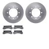 6502-99245 Brake Rotors w/5000 Advanced Brake Pads Kit, 1976-1979 Ford/Lincoln/Mercury/Mazda, Position: Front - image 1