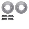 6502-99248 Brake Rotors w/5000 Advanced Brake Pads Kit, 1977-1979 Ford/Lincoln/Mercury/Mazda, Position: Front - image 1
