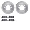 6502-99577 Brake Rotors w/5000 Advanced Brake Pads Kit, 2010-2012 Ford/Lincoln/Mercury/Mazda, Position: Front - image 1