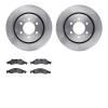6502-99609 Brake Rotors w/5000 Advanced Brake Pads Kit, 2007-2009 Ford/Lincoln/Mercury/Mazda, Position: Front - image 1