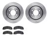 6502-99611 Brake Rotors w/5000 Advanced Brake Pads Kit, 2018-2020 Ford/Lincoln/Mercury/Mazda, Position: Front - image 1