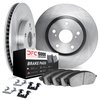 6512-03123 Brake Rotors w/5000 Advanced Brake Pads Kit with Hardware, 2016-2020 Kia/Hyundai/Genesis, Position: Front - image 2