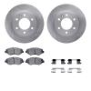 6512-40269 Brake Rotors w/5000 Advanced Brake Pads Kit with Hardware, 2007-2018 Multiple Makes/Models, Position: Front - image 1