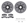 6512-48234 Brake Rotors w/5000 Advanced Brake Pads Kit with Hardware, 1985-2005 Multiple Makes/Models, Position: Front - image 1