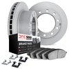 6512-99434 Brake Rotors w/5000 Advanced Brake Pads Kit with Hardware, 2017-2019 Ford/Lincoln/Mercury/Mazda, Position: Front - image 2