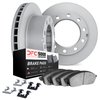 6512-99765 Brake Rotors w/5000 Advanced Brake Pads Kit with Hardware, Fits Select Ford/Lincoln/Mercury/Mazda, Position: Rear - image 2