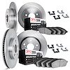 6514-54060 Brake Rotors w/5000 Advanced Brake Pads Kit with Hardware, 2006-2010 Ford/Lincoln/Mercury/Mazda, Position: Front and  - image 1