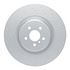654-31189D GEOSPEC Dimpled Rotor [Coated], Fits Select BMW, Position: Rear Right