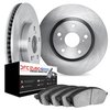 6602-20039 Brake Rotors w/5000 Euro Ceramic Brake Pads, 2001-2008 Multiple Makes/Models, Position: Front - image 2