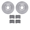 6602-63192 Brake Rotors w/5000 Euro Ceramic Brake Pads, 1996-1997 Mercedes-Benz, Position: Front - image 1