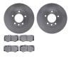 6602-63373 Brake Rotors w/5000 Euro Ceramic Brake Pads, 2008-2018 Mercedes-Benz, Position: Front - image 1