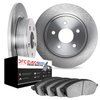 6602-74070 Brake Rotors w/5000 Euro Ceramic Brake Pads, 1998-2005 Audi/Volkswagen, Position: Rear - image 2