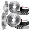 6604-63003 Brake Rotors w/5000 Euro Ceramic Brake Pads, 1964-1966 Mercedes-Benz, Position: Front and Rear - image 1