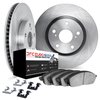 6612-31119 Brake Rotors w/5000 Euro Ceramic Brake Pads Kit with Hardware, 2000-2000 BMW, Position: Front - image 2