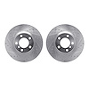 7002-31008 Drilled/Slotted Brake Rotors [Silver], 2012-2018 BMW, Position: Front - image 1