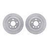7002-31073 Drilled/Slotted Brake Rotors [Silver], Fits Select Multiple Makes/Models, Position: Rear - image 1