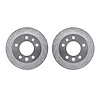 7002-40072 Drilled/Slotted Brake Rotors [Silver], 2002-2006 Multiple Makes/Models, Position: Front - image 1