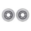 7002-48004 Drilled/Slotted Brake Rotors [Silver], 2006-2009 GM, Position: Front - image 1