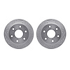 7002-48007 Drilled/Slotted Brake Rotors [Silver], 1988-2000 GM, Position: Front - image 1