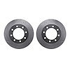 7002-54047 Drilled/Slotted Brake Rotors [Silver], 1999-2005 Ford/Lincoln/Mercury/Mazda, Position: Front - image 1