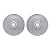 7002-54087 Drilled/Slotted Brake Rotors [Silver], 1997-2002 Ford/Lincoln/Mercury/Mazda, Position: Front - image 1