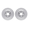 7002-54249 Drilled/Slotted Brake Rotors [Silver], 2000-2006 Multiple Makes/Models, Position: Rear - image 1
