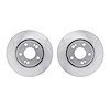 7002-72032 Drilled/Slotted Brake Rotors [Silver], 2009-2015 Mitsubishi, Position: Front - image 1