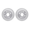7002-76128 Drilled/Slotted Brake Rotors [Silver], 1982-1985 Lexus/Toyota/Scion, Position: Rear - image 1