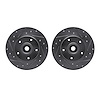 7002-92090 Drilled/Slotted Brake Rotors [Silver], 2011-2015 Renault, Position: Rear - image 1