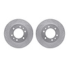 7002-93000 Drilled/Slotted Brake Rotors [Silver], 2006-2010 GM, Position: Front - image 1