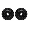 8002-54022 Drilled/Slotted Brake Rotors [Black], 1968-1973 Ford/Lincoln/Mercury/Mazda, Position: Front - image 1