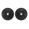 8002-54067 Drilled/Slotted Brake Rotors [Black], 1997-2000 Ford/Lincoln/Mercury/Mazda, Position: Front - image 1
