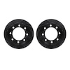 8002-54111 Drilled/Slotted Brake Rotors [Black], 1999-1999 Ford/Lincoln/Mercury/Mazda, Position: Front - image 1