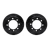 8002-54188 Drilled/Slotted Brake Rotors [Black], 1999-2007 Ford/Lincoln/Mercury/Mazda, Position: Rear - image 1