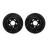 8002-63136 Drilled/Slotted Brake Rotors [Black], 2015-2021 Mercedes-Benz, Position: Rear - image 1