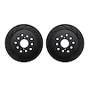 8002-75031 Drilled/Slotted Brake Rotors [Black], 2001-2006 Lexus/Toyota/Scion, Position: Rear - image 1
