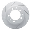 810-02006L Geoperformance Slotted Brake Rotor, 1977-1988 Porsche, Position: Rear Left - image 1
