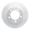 810-02043D Geoperformance Slotted Brake Rotor, 2005-2008 Porsche, Position: Left Front - image 1