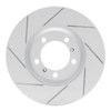 810-02121D Geoperformance Slotted Brake Rotor, 2017-2021 Porsche, Position: Right Front - image 1