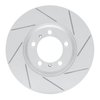 810-02122D Geoperformance Slotted Brake Rotor, 2017-2021 Porsche, Position: Left Front - image 1