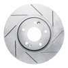 810-03020R Geoperformance Slotted Brake Rotor, 2005-2019 Kia/Hyundai/Genesis, Position: Front Right - image 1