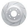 810-03033L Geoperformance Slotted Brake Rotor, 2010-2016 Kia/Hyundai/Genesis, Position: Rear Left - image 1