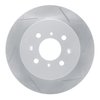 810-07006R Geoperformance Slotted Brake Rotor, 2014-2019 Mopar, Position: Front Right - image 1