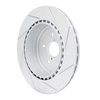 810-13017L Geoperformance Slotted Brake Rotor, 2005-2007 Subaru, Position: Rear Left - image 4